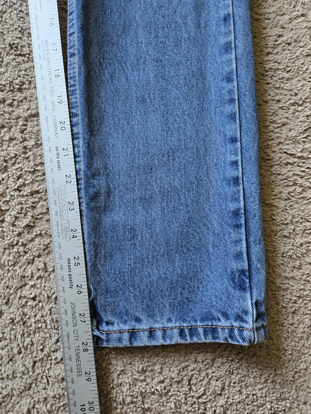 Levi's 505 Regular Fit Straight Jeans W30 L30